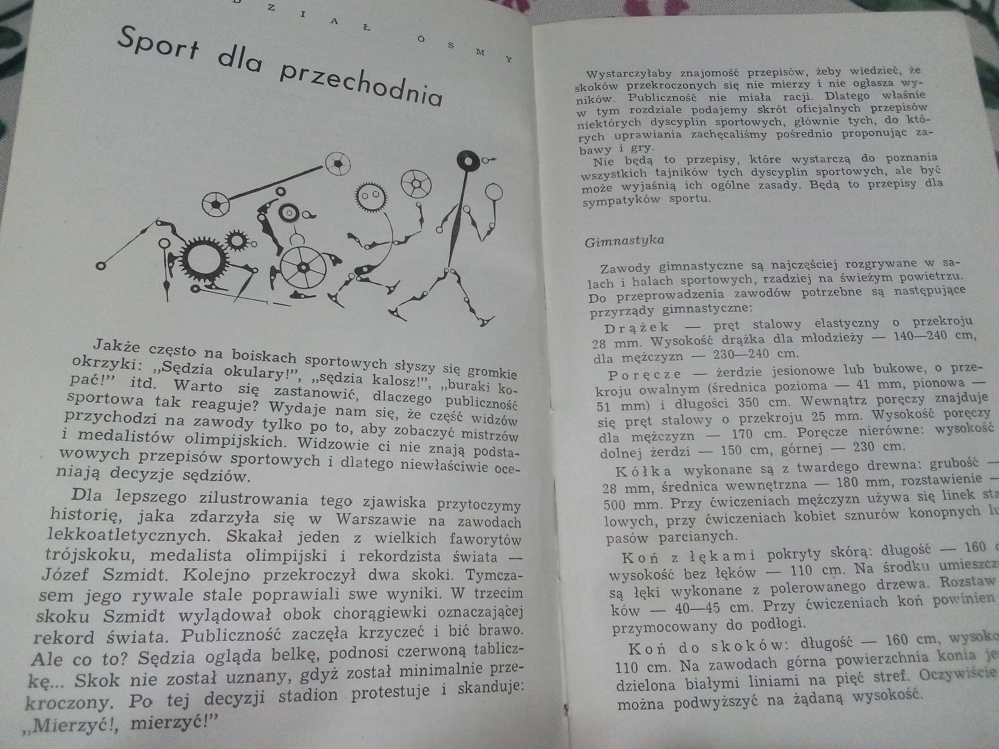 Bądź zawsze zgrabny -zajęcia z dziećmi Wiśniewska, Grot 1967r poradnik