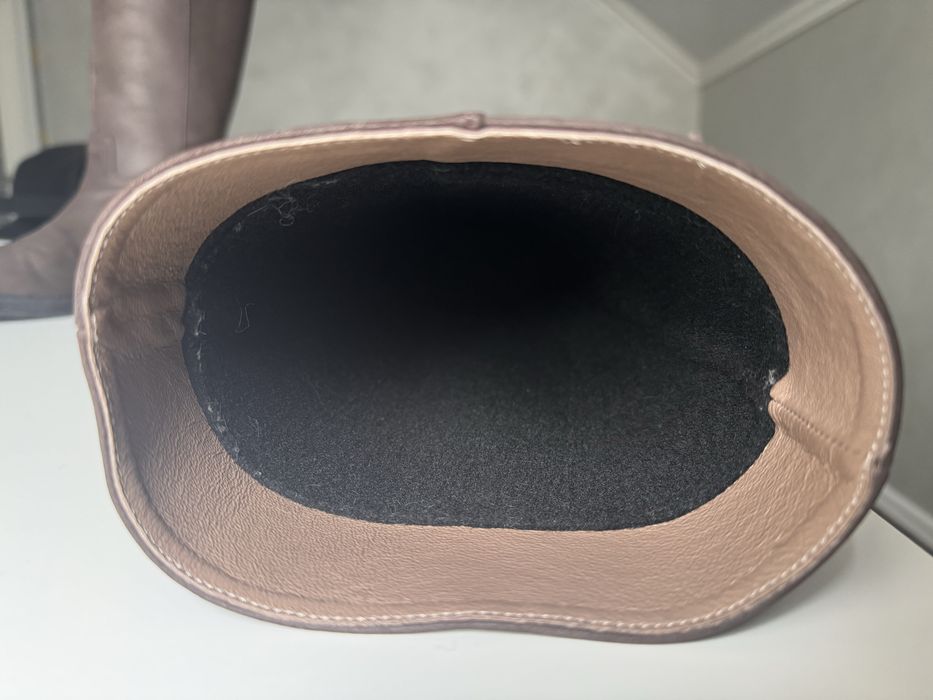 Чоботи шкіряні на утеплювачі