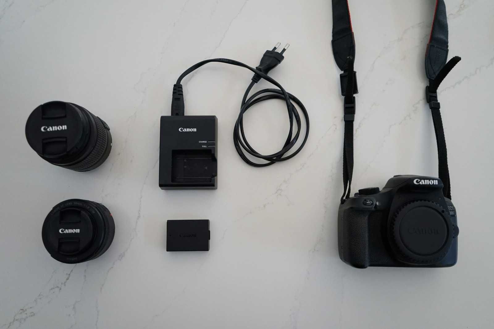 Canon EOS 1300D 18-55 + Mala