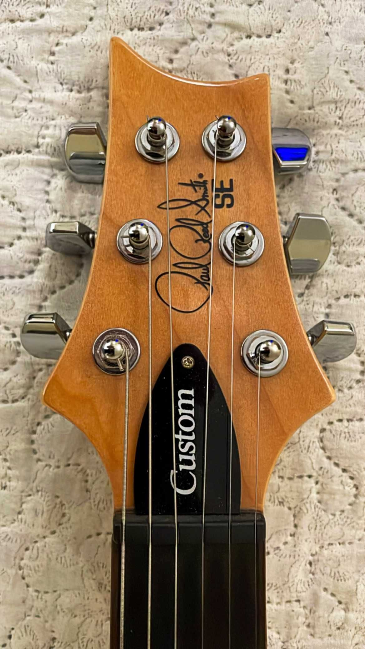 Guitarra Elétrica PRS SE Custom 22 Semi Hollow Santana Yellow