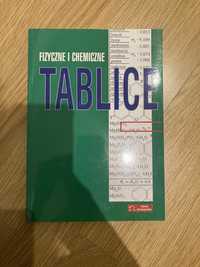 Fizyczne i chemiczne tablice, ksiażka, podręcznik