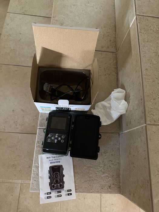 Câmara vigilância Trail ou discreta