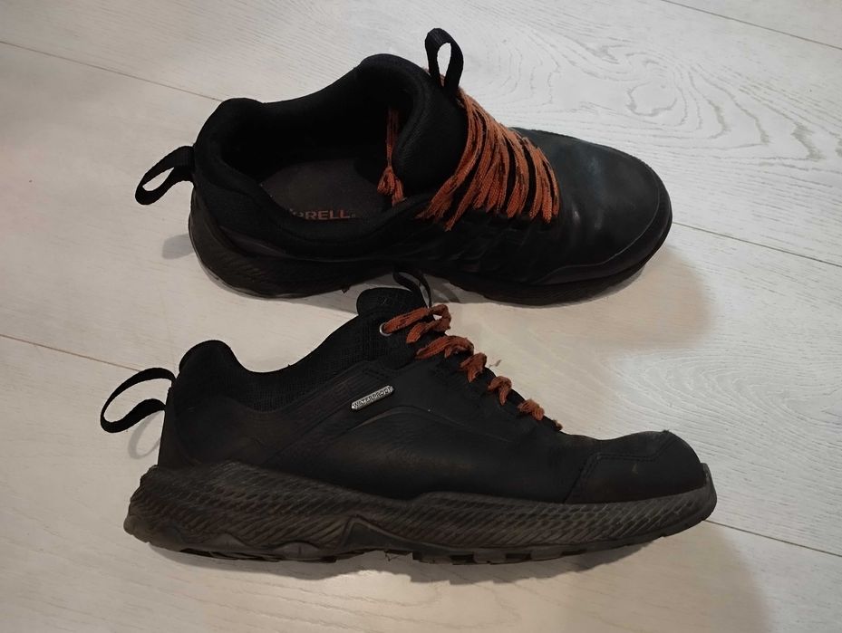 Merrell Зимняя обувь мужская 41/42р чорные ботинки кроссовки кожа ориг