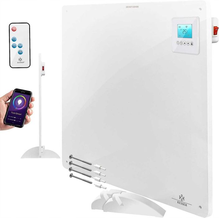 Promiennik podczerwieni grzejnik KESSER 425-550W z pilotem -ogrzewanie
