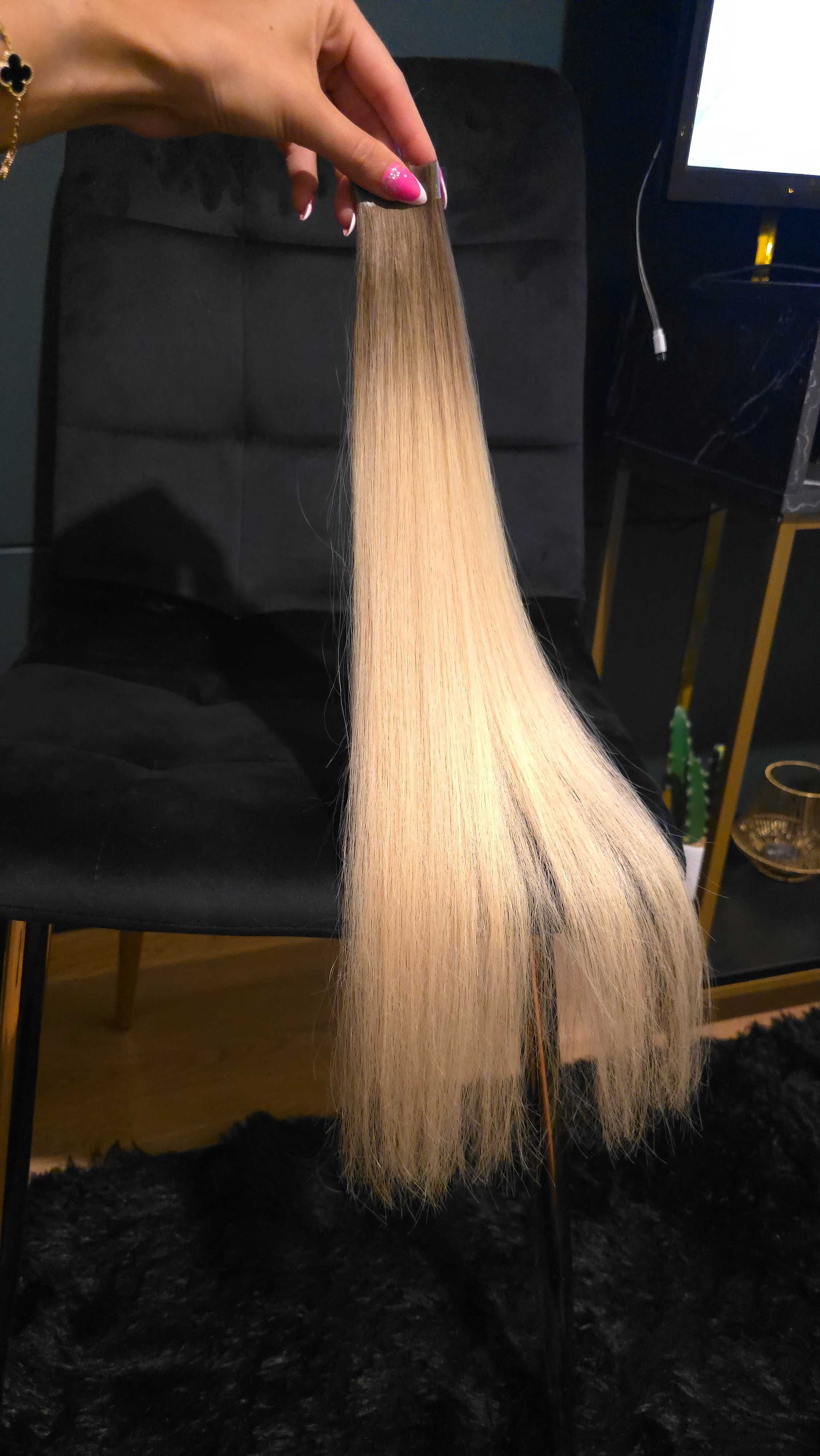 Włosy słowiańskie ombre 50cm