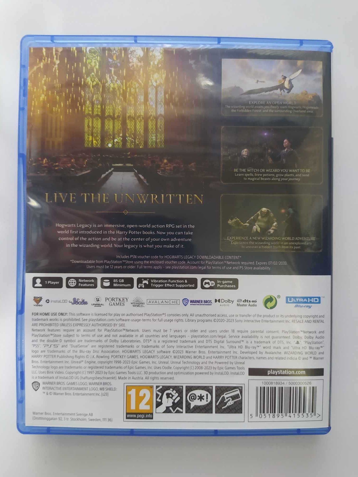 Hogwarts Legacy PS5 Polskie napisy w grze Dziedzictwo Hogwartu