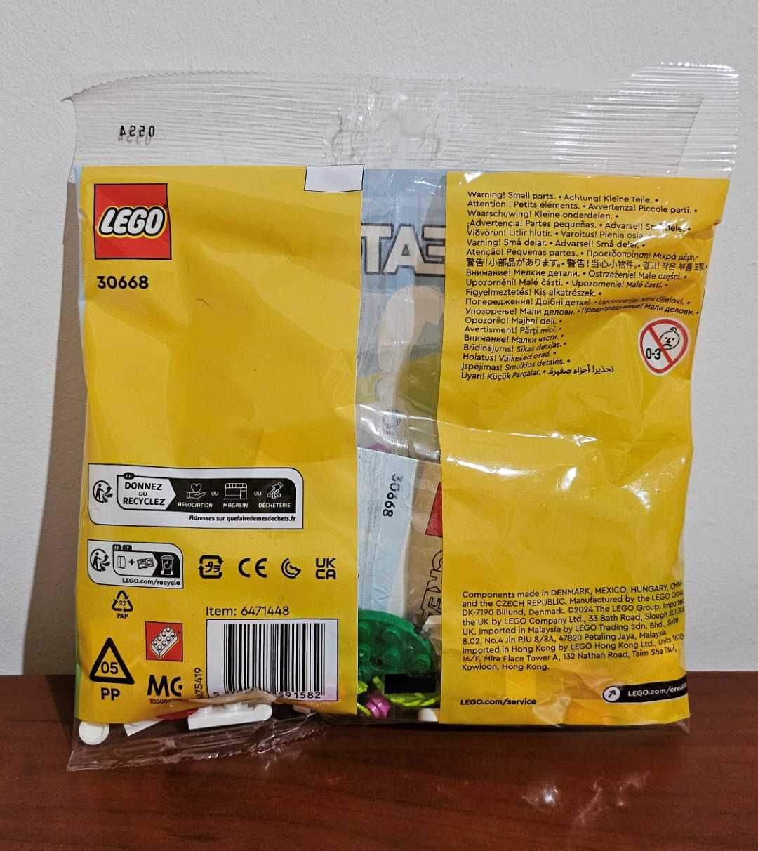 Prenda Páscoa LEGO 30668 Coelhinho da Páscoa com Ovos Coloridos