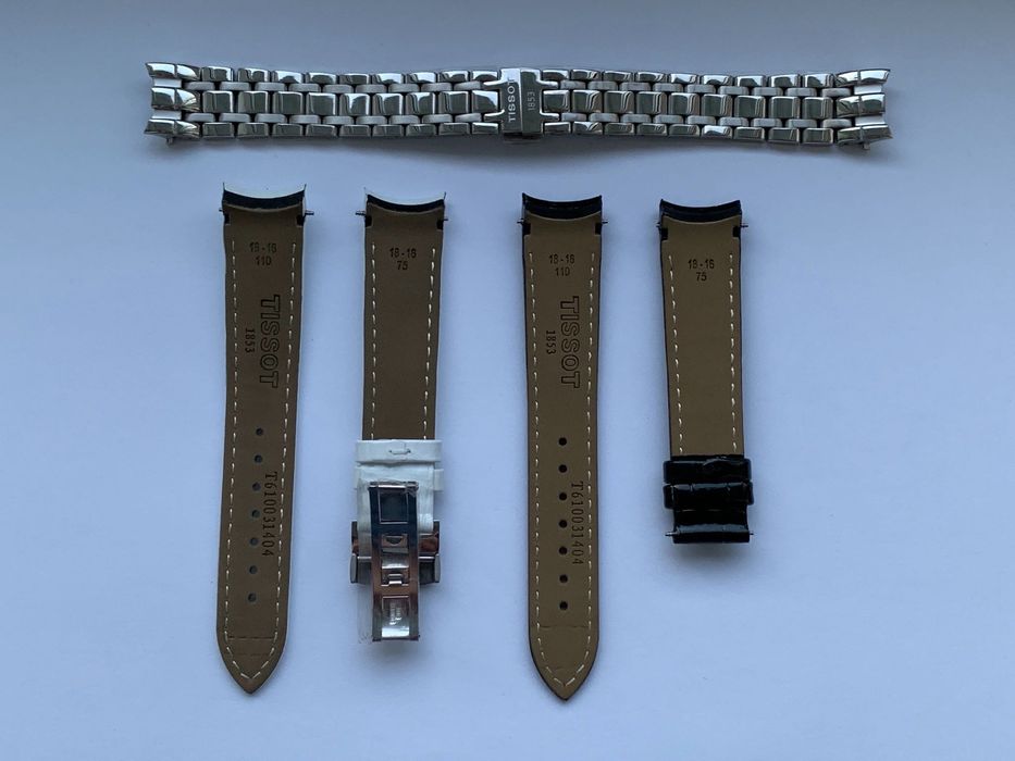 ремешок на Женские часы Flamingo браслет Tissot 8,10,16,18 мм T050.217