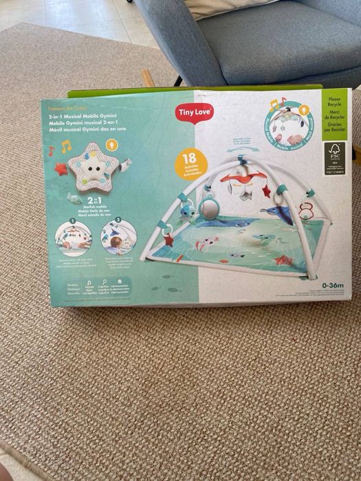 Килимок для викладання малюка  Tiny Love