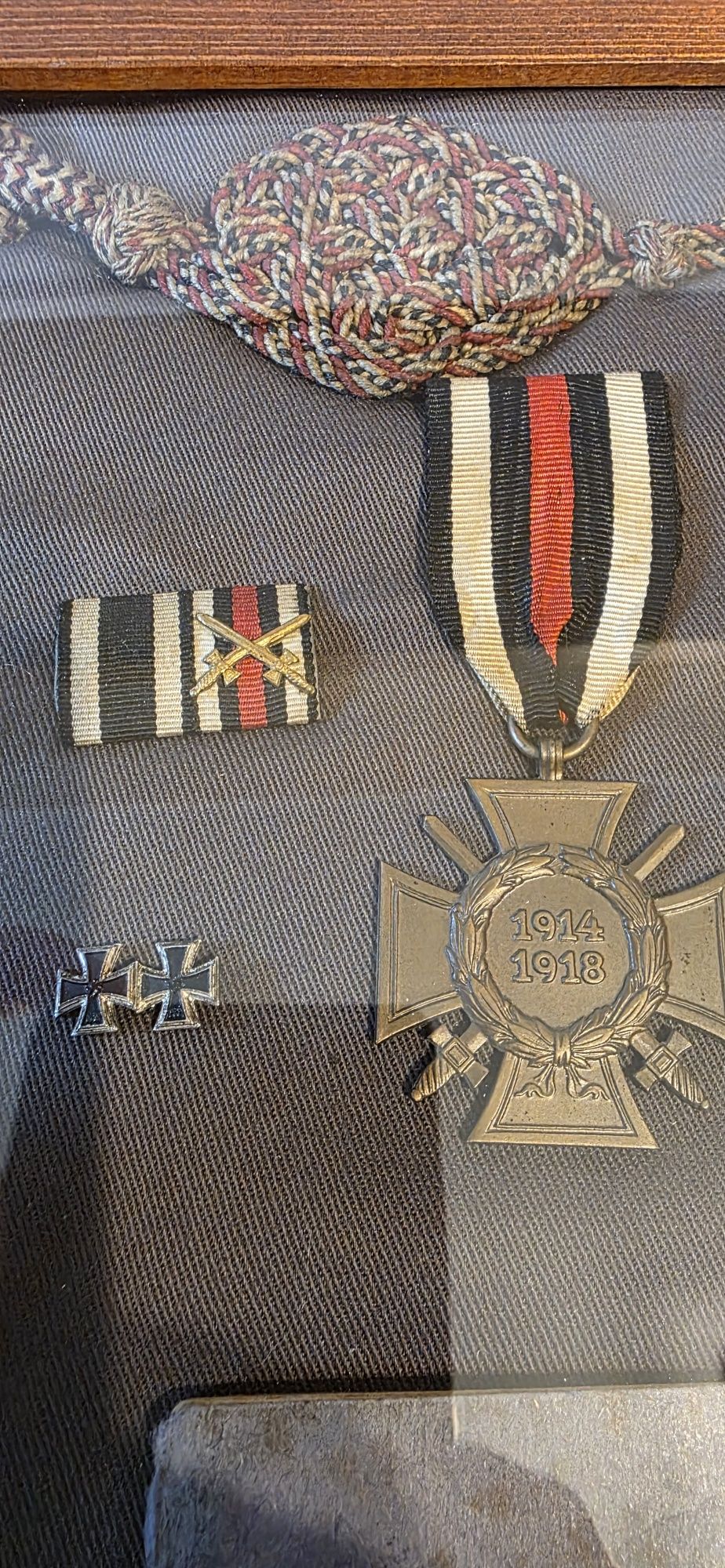 Kolekcja militariów niemieckiego żołnierza po 1914 roku