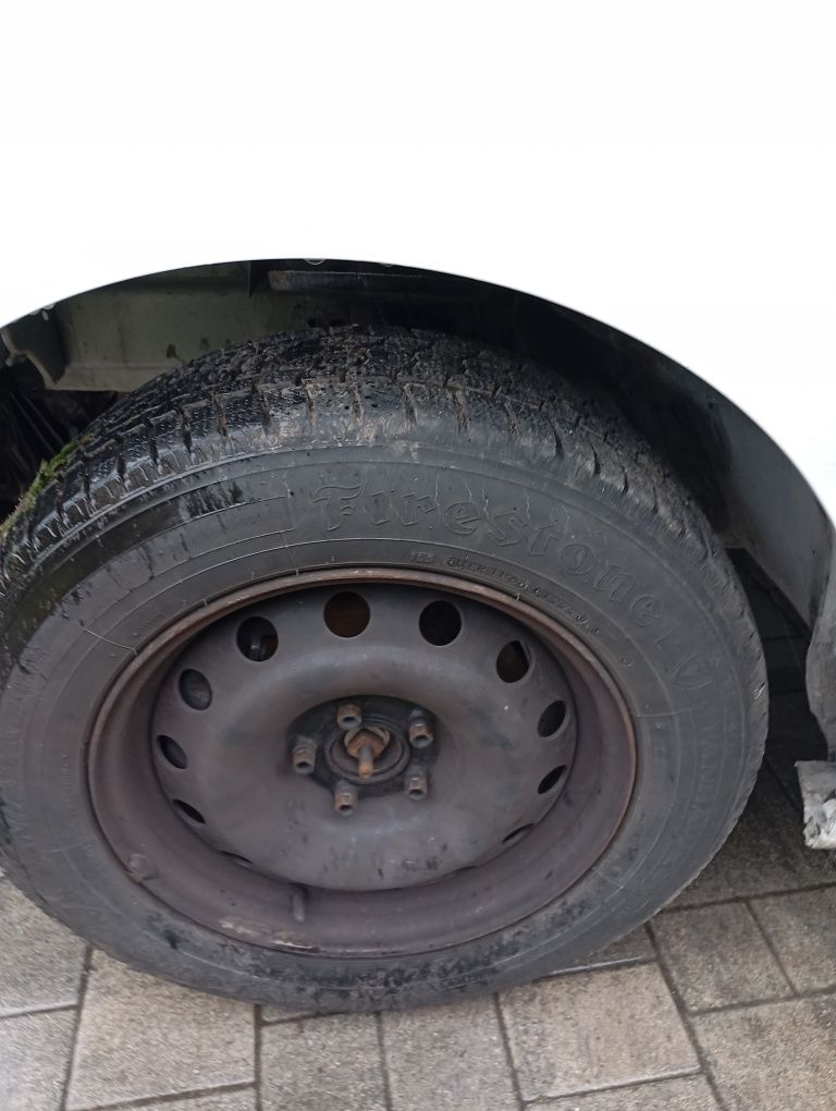 Opony Firestone VANHAWK2 2015/65/R16 C z felgami Jumpy lll