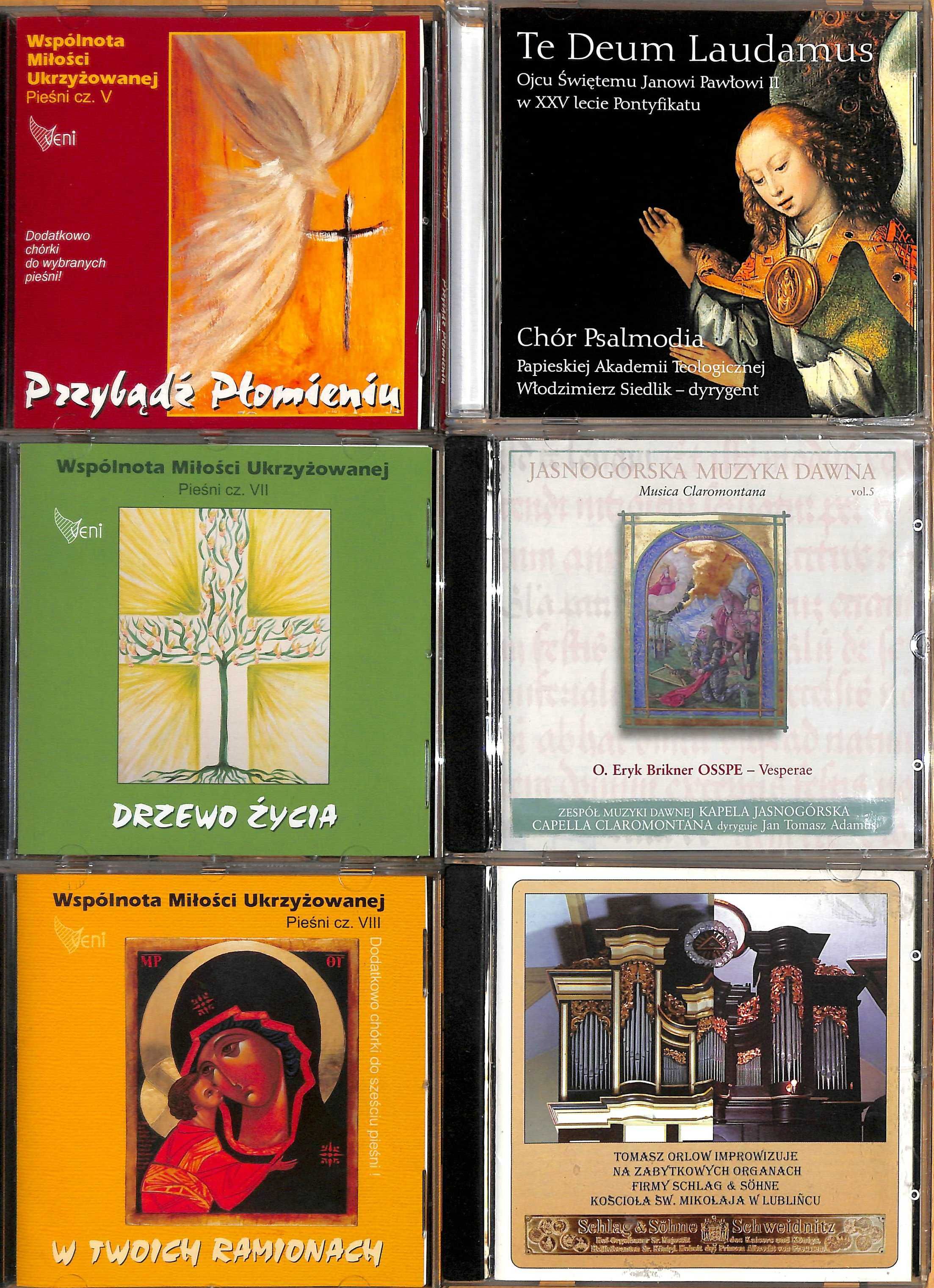 Muzyka relaksacyjna, religijna, chrześcijańska. Płyty CD