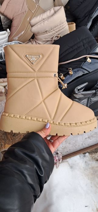 Buty zimowe śniegowce 37 wodoodporne ciepłe