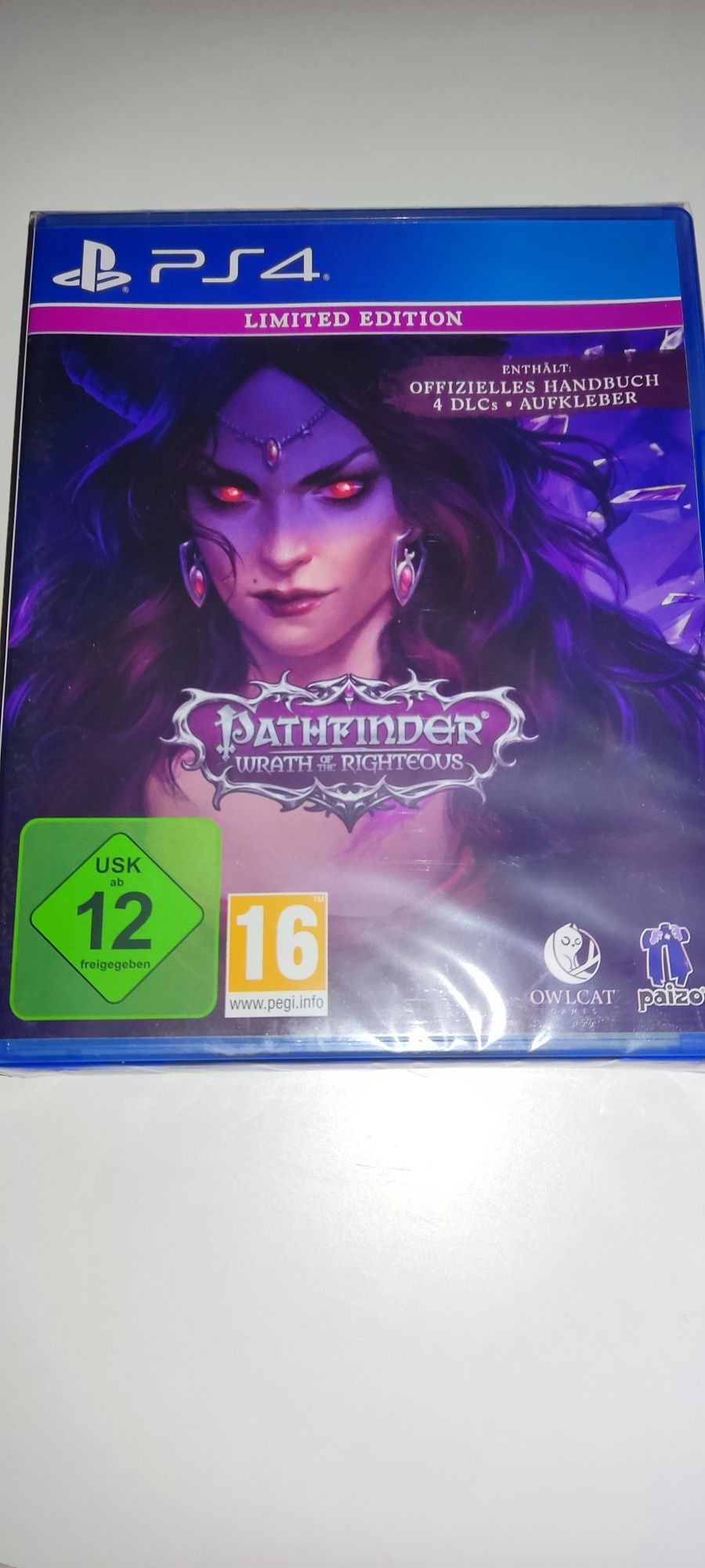 Gra Pathfinder Wrath od the Righteous PS4 nowa w folii