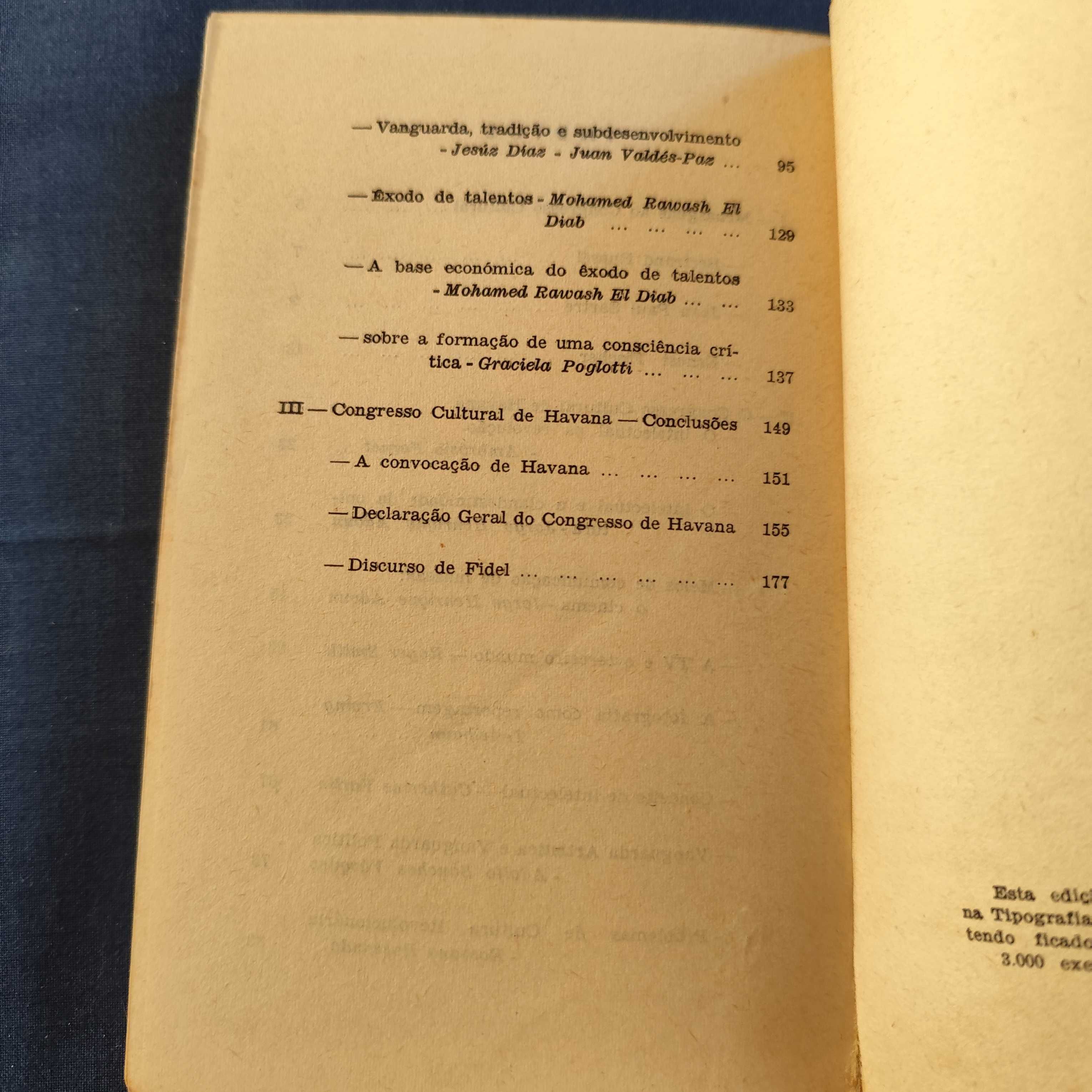 Cultura e Revolução - O Congresso Cultural de Havana