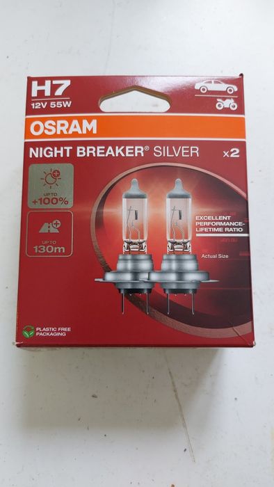Żarówki h7 Osram nowe