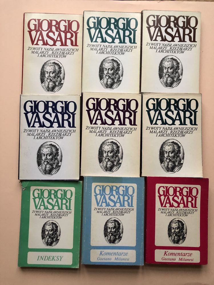 Giorgio Vasari Żywoty najsławniejszych malarzy rzeźbiarzy architektów
