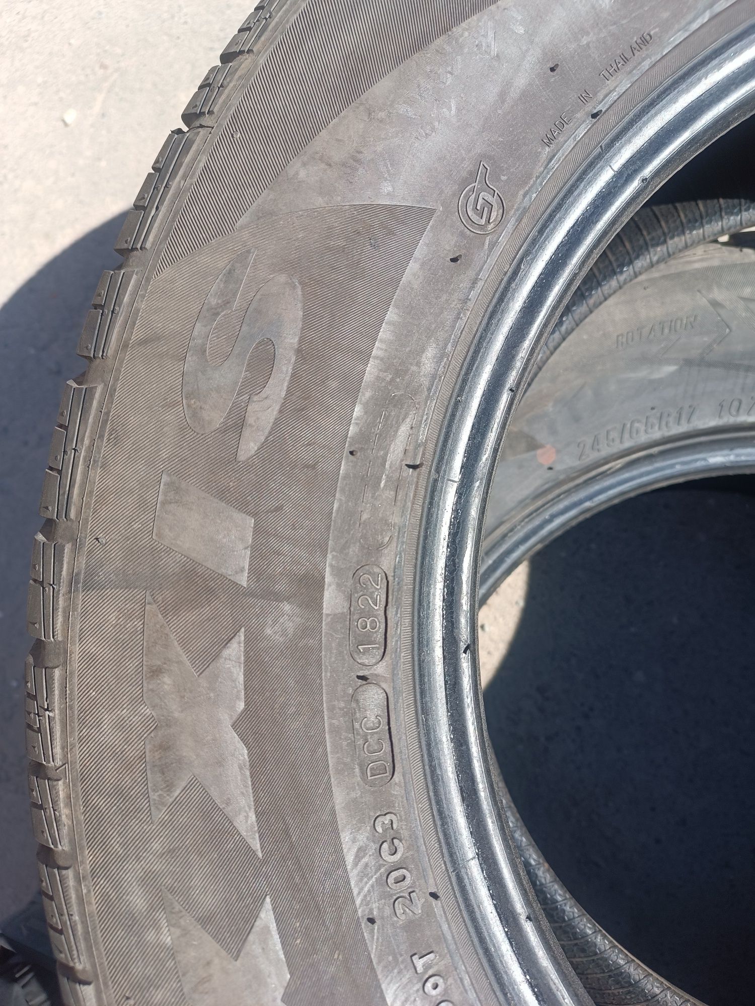 Шини Maxxis 245/65/17 6,5mm 2020р.