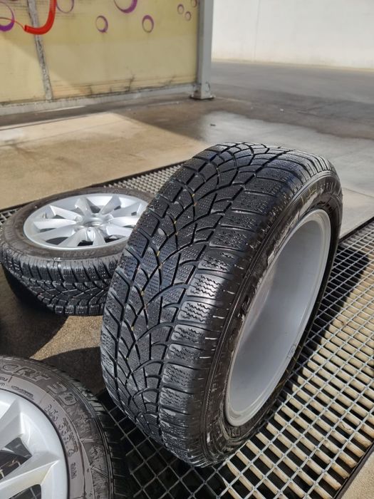 jantes originais bmw com 4 pneus em ótimo estado