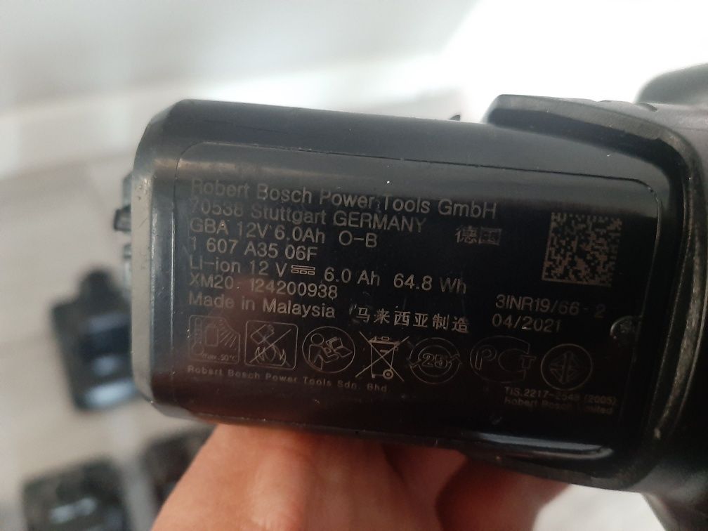 Akumulator BOSCH GBA 12V 6AH uszkodzony do regeneracji
