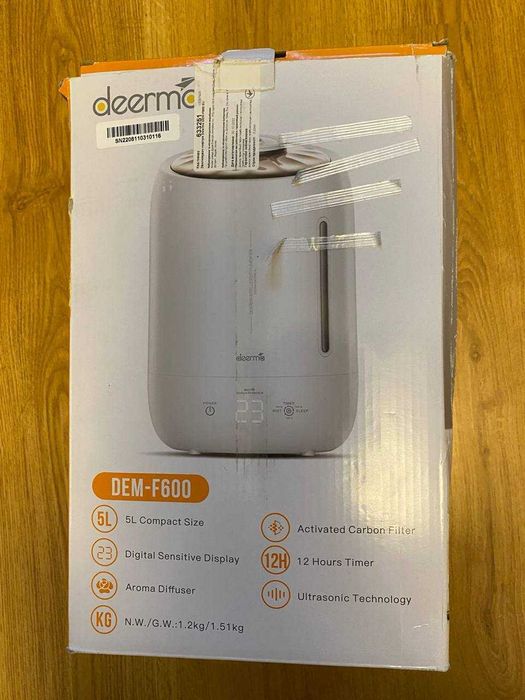 Зволожувач повітря Deerma DEM-F600 (White)