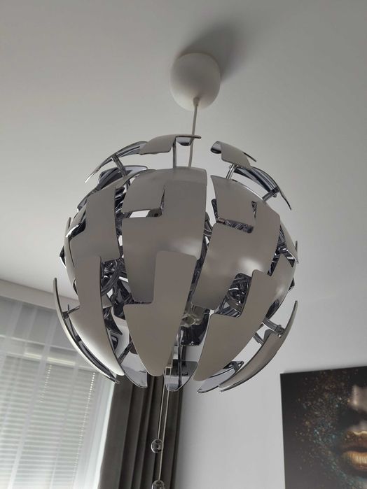 Lampa wisząca biała