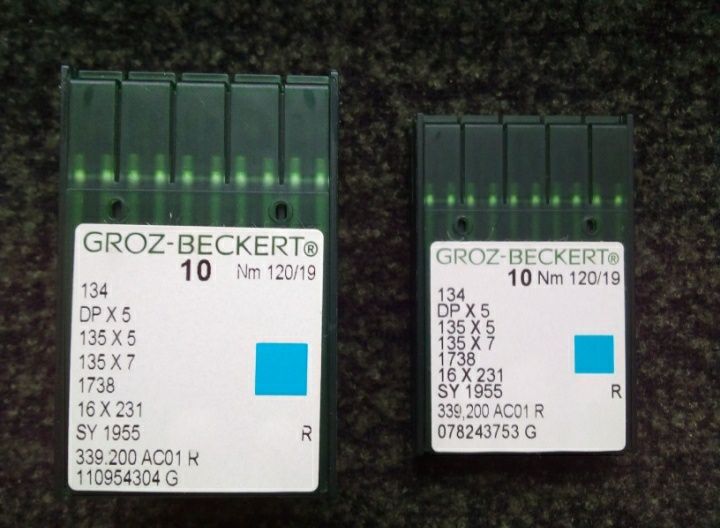 Иглы для швейных проммашин. Обмен.