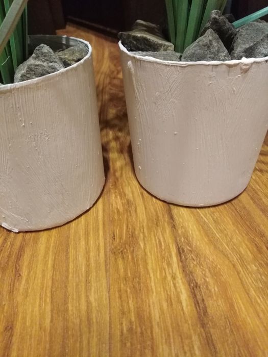 Sztuczna trawa w doniczce