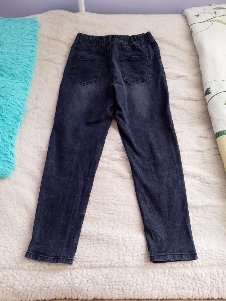 Spodnie jeans dla dziewczyny roz.158cm.