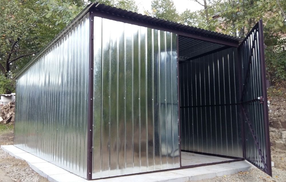 Garaż blaszany 3x5! Blaszak Schowek, Magazyn 2x3, 4x5 6x6 7x8 9x5 4x6