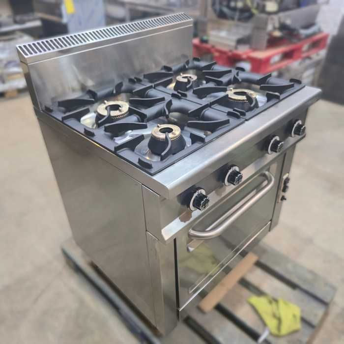 Fogão a gás com forno Offcar com 4 queimadores (800x700x850mm)