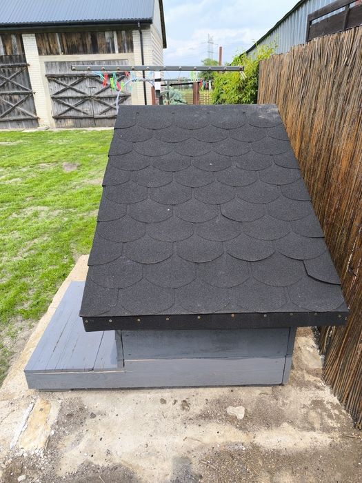 Buda dla psa ocieplona