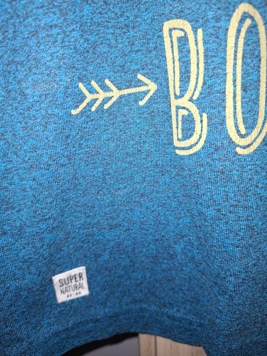 bluza bluzka chłopięca długi rękaw niebieska Reserved rozm. 98