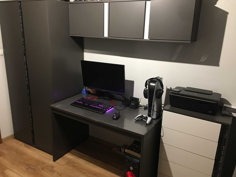 Meble młodzieżowe Black Red White