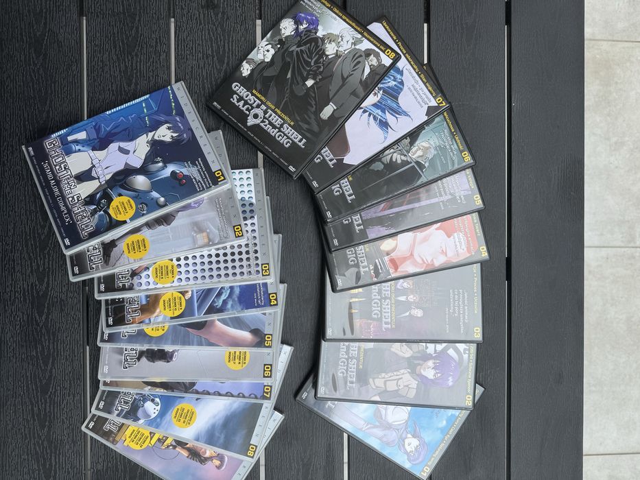 Ghost in the Shell sezony 1,2 dvd