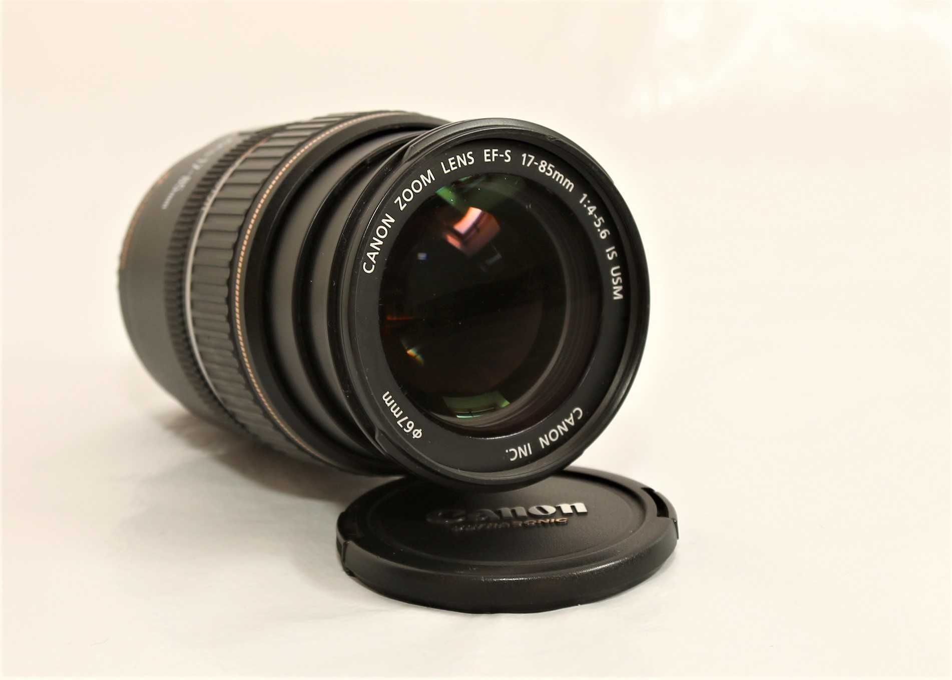 Lente Canon EF 17-85mm IS USM Ultrasonic SEM AUTOFOCUS