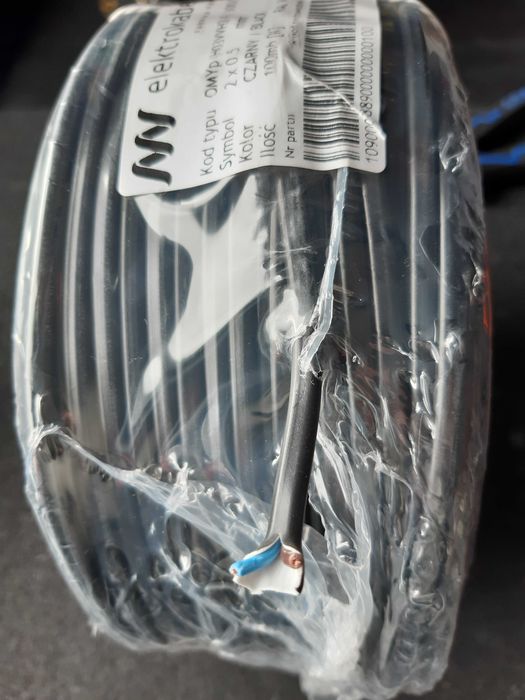 Przewód kabel 4x35  rj45 skrętka  2x0.5 5x1.5  5x4 drut-linka