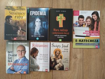 7x Nowe książki religijne eSPe Strażnicy raju Epidemia Różaniec Zimak