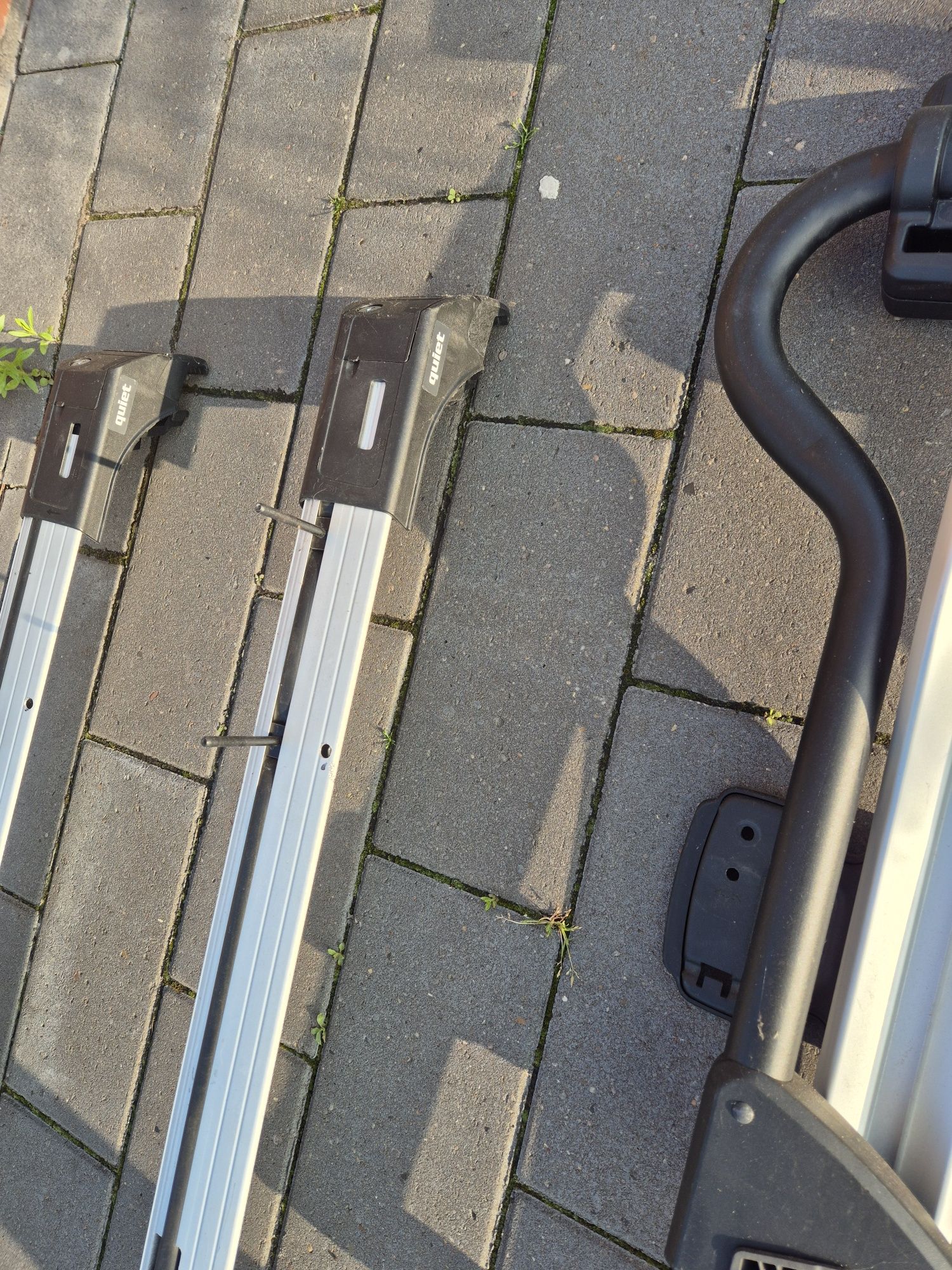 Bagażniki dachowe Rowerowe Thule 598 proride + railingi dachowe