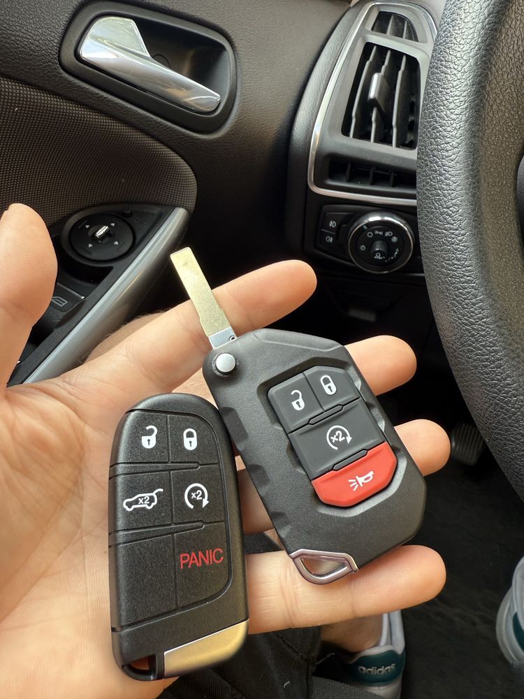 Kodowanie kluczy klucz dopisanie fca keyless jeep dodge