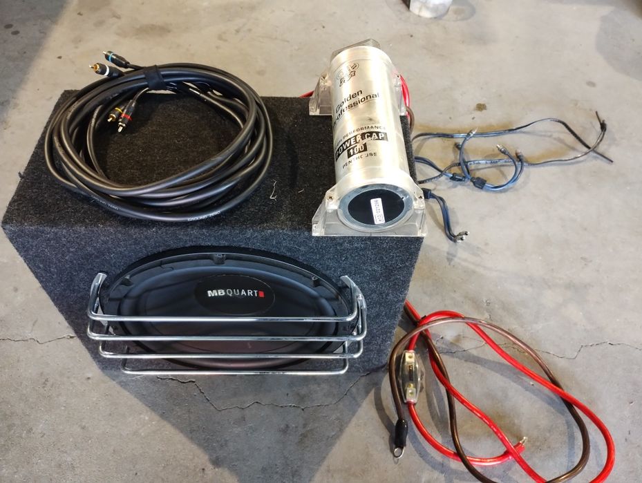Zestaw Subwoofer mbquart kondensator
