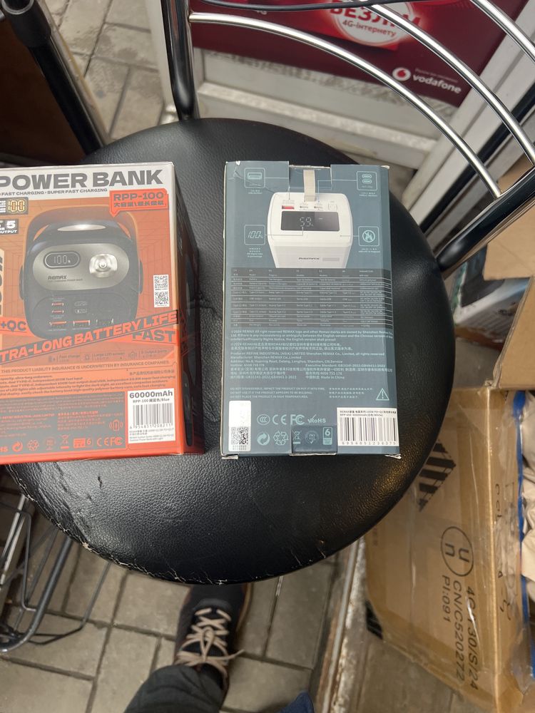 Ремах RPP 650 100 ват Power Bank до ноутбука