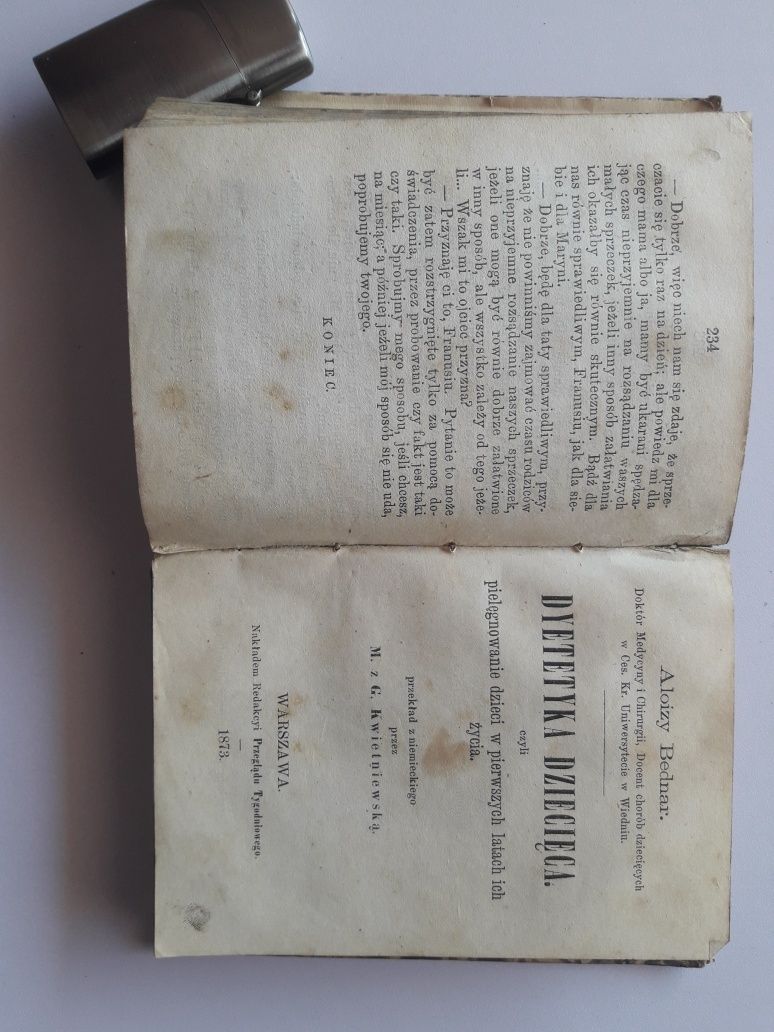 Pierwsze nauki Mis Edżewort Warszawa 1873 r
