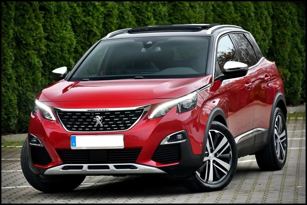 Peugeot 3008 GT 2.0HDi 180KM Aut PANORAMA FullLed BLiS Masaż SKÓRY FOCAL 105tKM zDE
