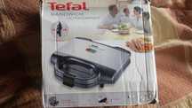 Toster opiekacz do kanapek sandwich Tefal nowy sprawny urwany plastik