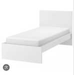 Cama MALM de solteiro  ikea