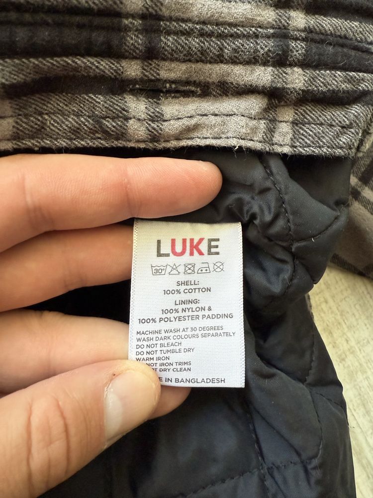Чоловіча утеплена куртка на осінь Luke