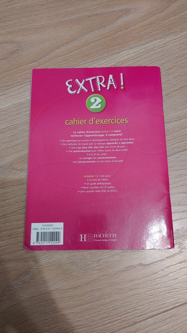 Extra! 2 cahier d'exercices