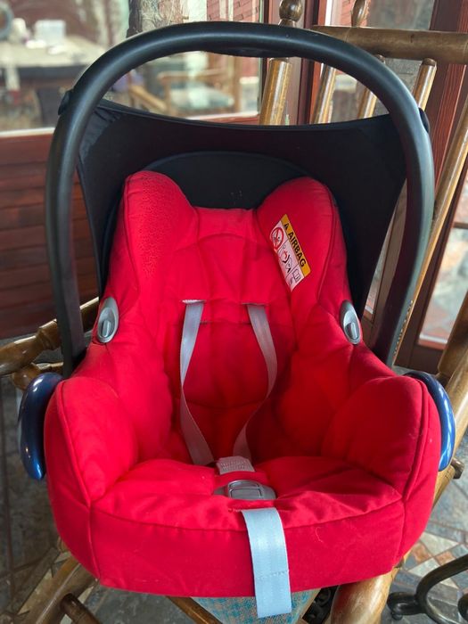 Fotelik Maxi-Cosi Cabriofix czerwony stan bardzo dobry!