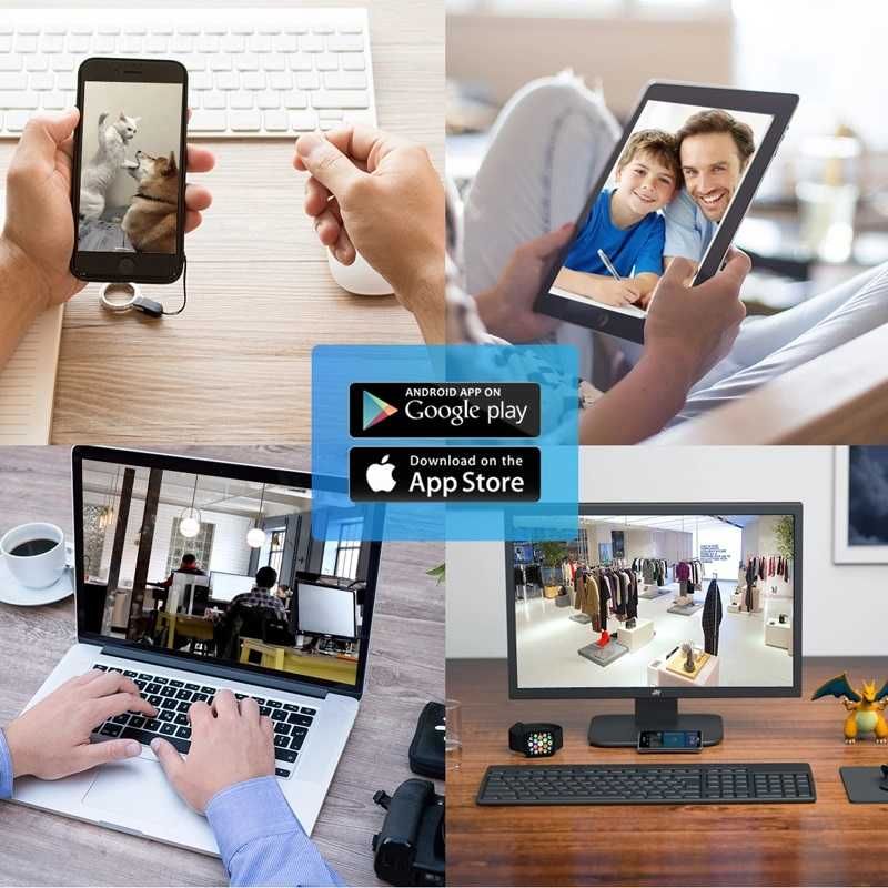 Bezprzewodowa Kamera Zewnętrzna IP Wifi Full HD